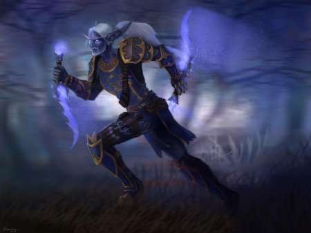 Ночной эльф варкрафт