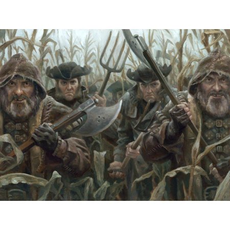 Крестьянское ополчение средневековье арт