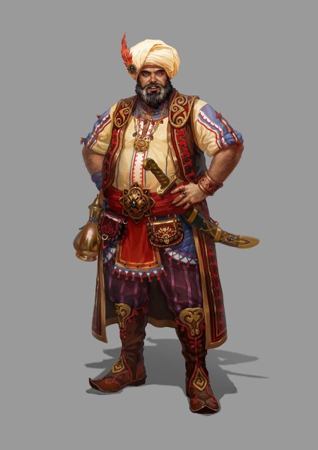 Восточные персонажи