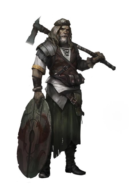 Наёмник днд арт