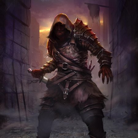 Охотник на монстров арт фэнтези дарк