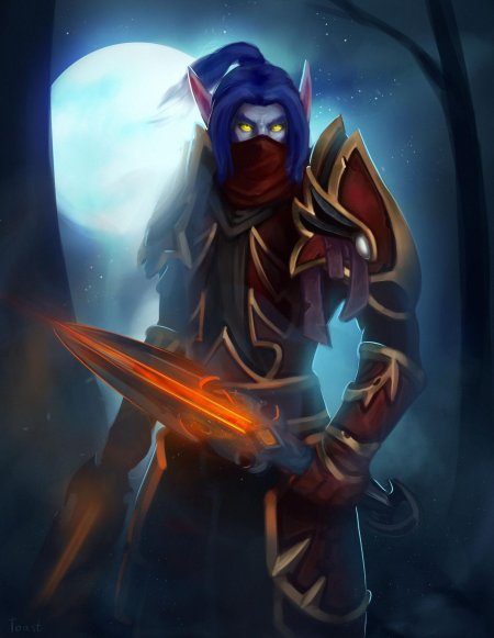 Ночной эльф варкрафт мужчина