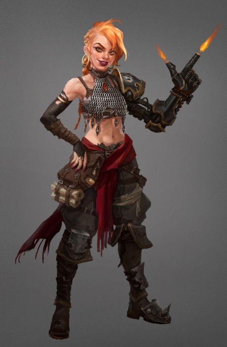 Стимпанк персонаж