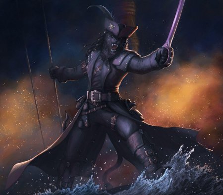 Капитан пиратов днд