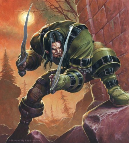 Разбойник варкрафт арт