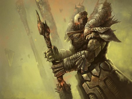 Каменный воин арт