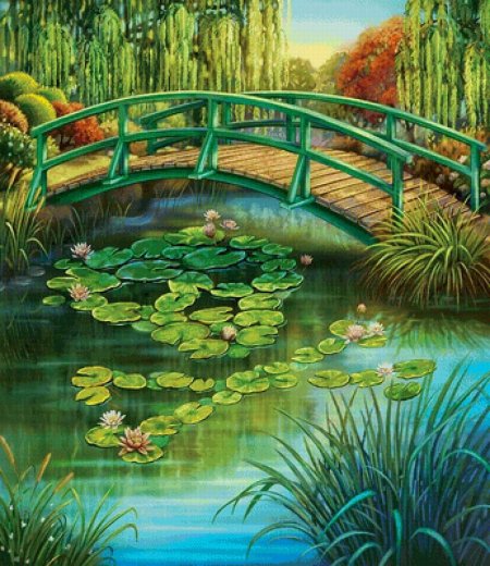 Клод моне кувшинки