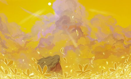 Аниме желтый