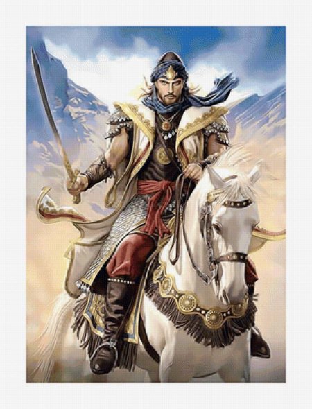 Арабский воин саладин концепт арт