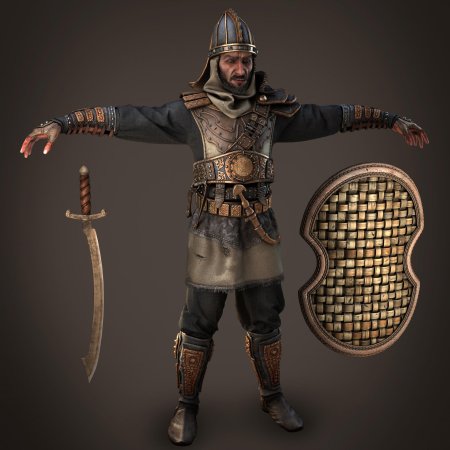 Арабский воин арт сарацин