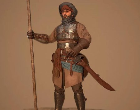 Арабский воин сарацин