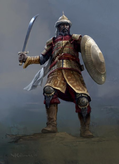 Арабский воин сарацин