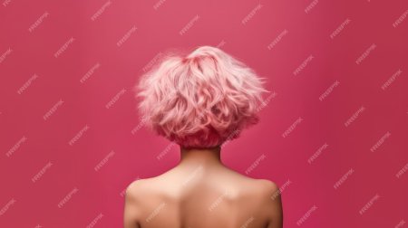 Волосы вид сзади