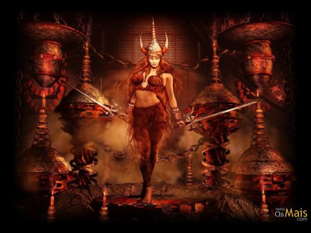 Воительница фэнтези