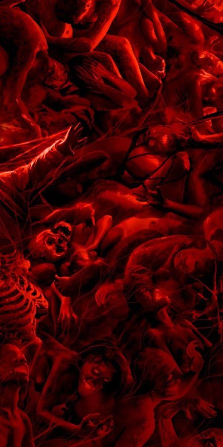 Кроваво красный