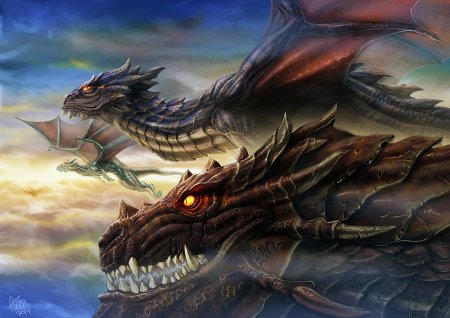 Дракон арт