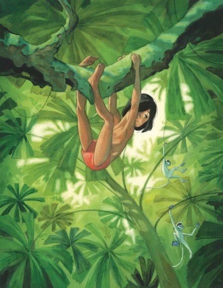 Книга джунглей маугли