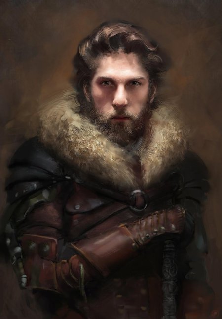 Мужчина фэнтези арт