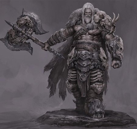 Фэнтезийные допотопные варвары