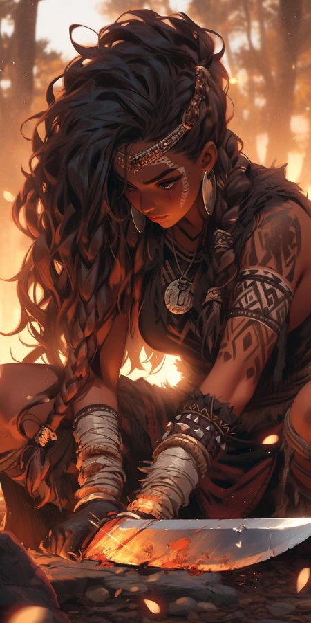 Воительница фэнтези