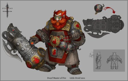 Гномы вархаммер концепт