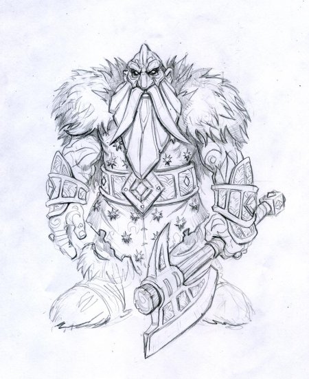 Варкрафт рисунки