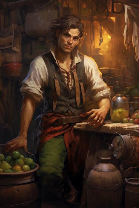 Бармен фэнтези