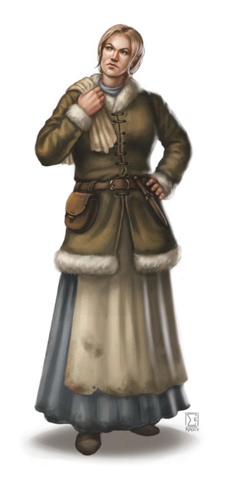 Крестьянин днд арт