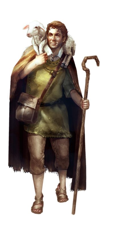 Холмовой дварф друид