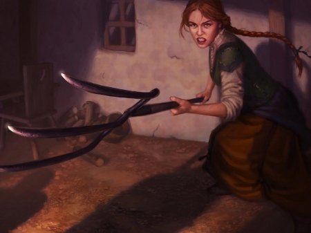 Девушка средневековье арт