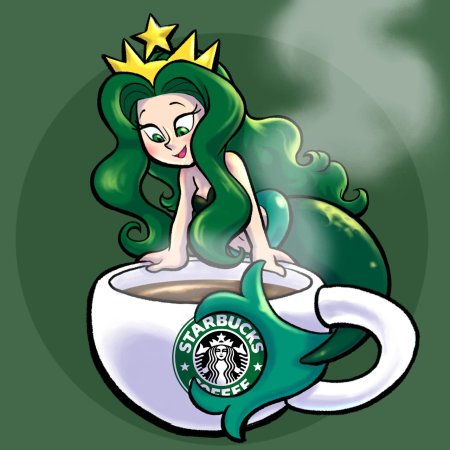 Starbucks mermaid