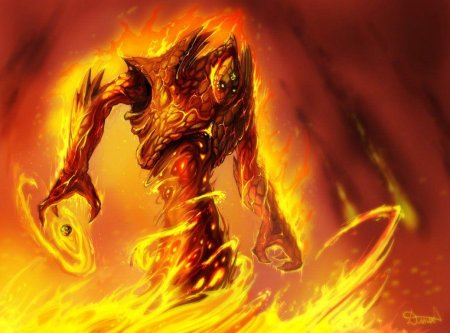 Хаяши аки огненный демон