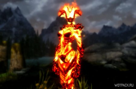 Огненный атронах обливион