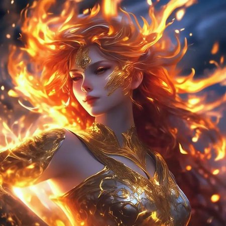 Огненные волосы