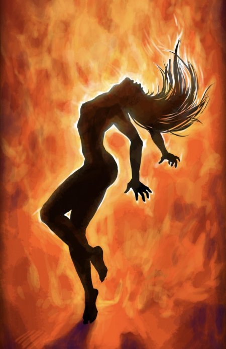 Огненная саламандра дух огня