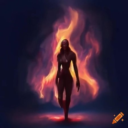 Огненная саламандра дух огня