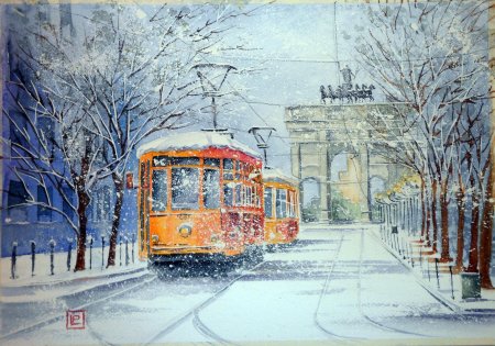 Художник сергей риксович волков трамвай
