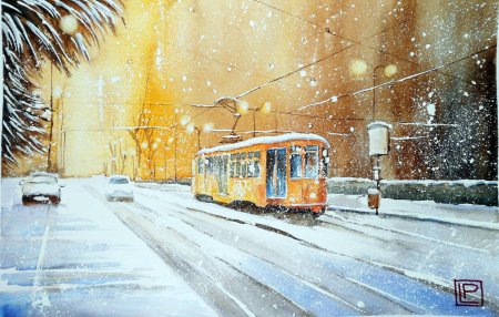 Художник сергей риксович волков трамвай
