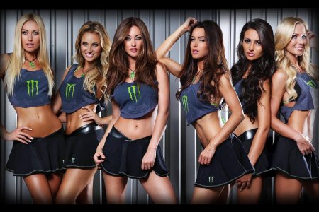 Грид герлз монстр энерджи