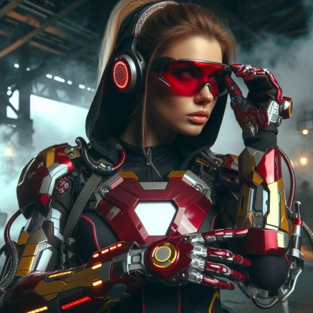Девушка железного человека