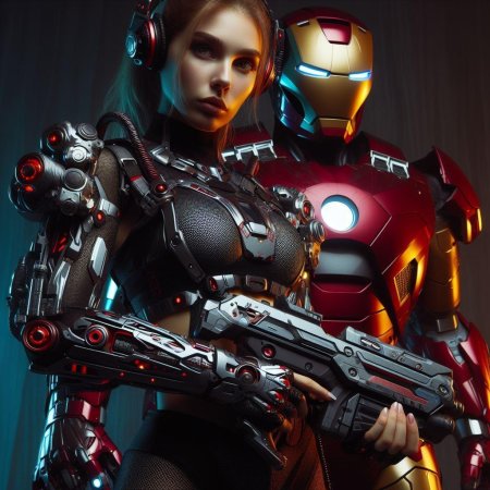 Девушка железного человека