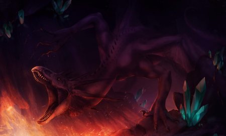 Днд логово дракона арт