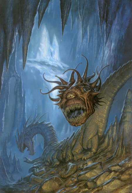 Морской демон левиафан