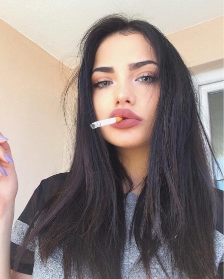 Красивые девушки с пухлыми губами