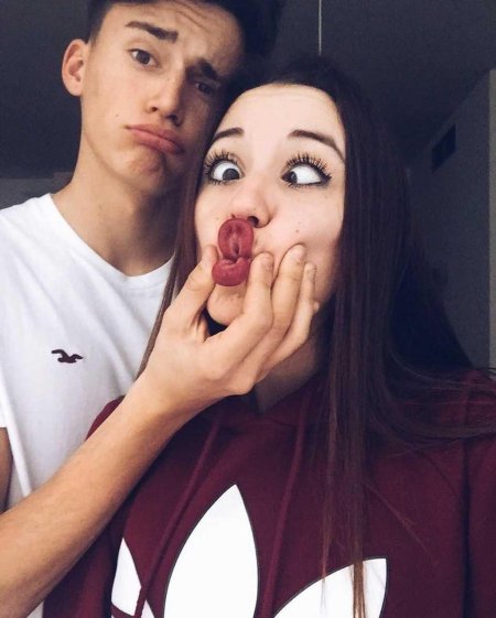 Селфи с парнем