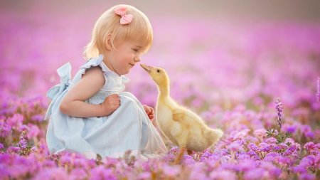 Фотосессия с утятами