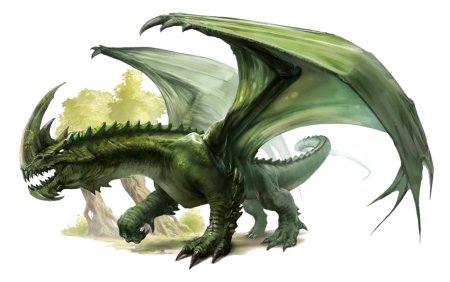Зеленый дракон днд