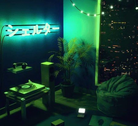 Неон в интерьере