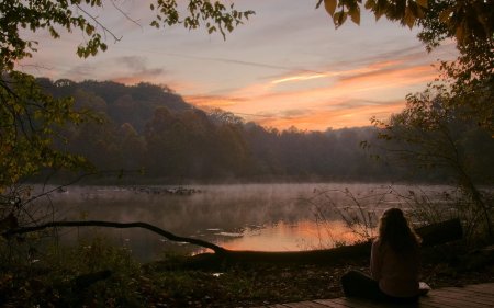 Природа вечером