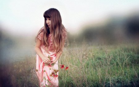 Девочка на природе